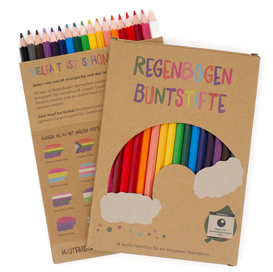18 Regenbogen Buntstifte