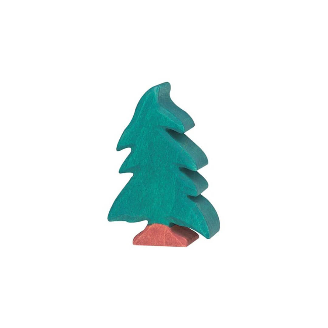 3018602 Nadelbaum Tanne klein aus Holz Holztiger