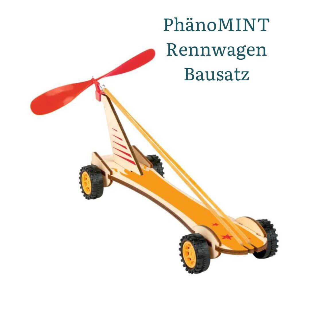 3022026 Rennwagen mit Gummimotor Phänomint moses
