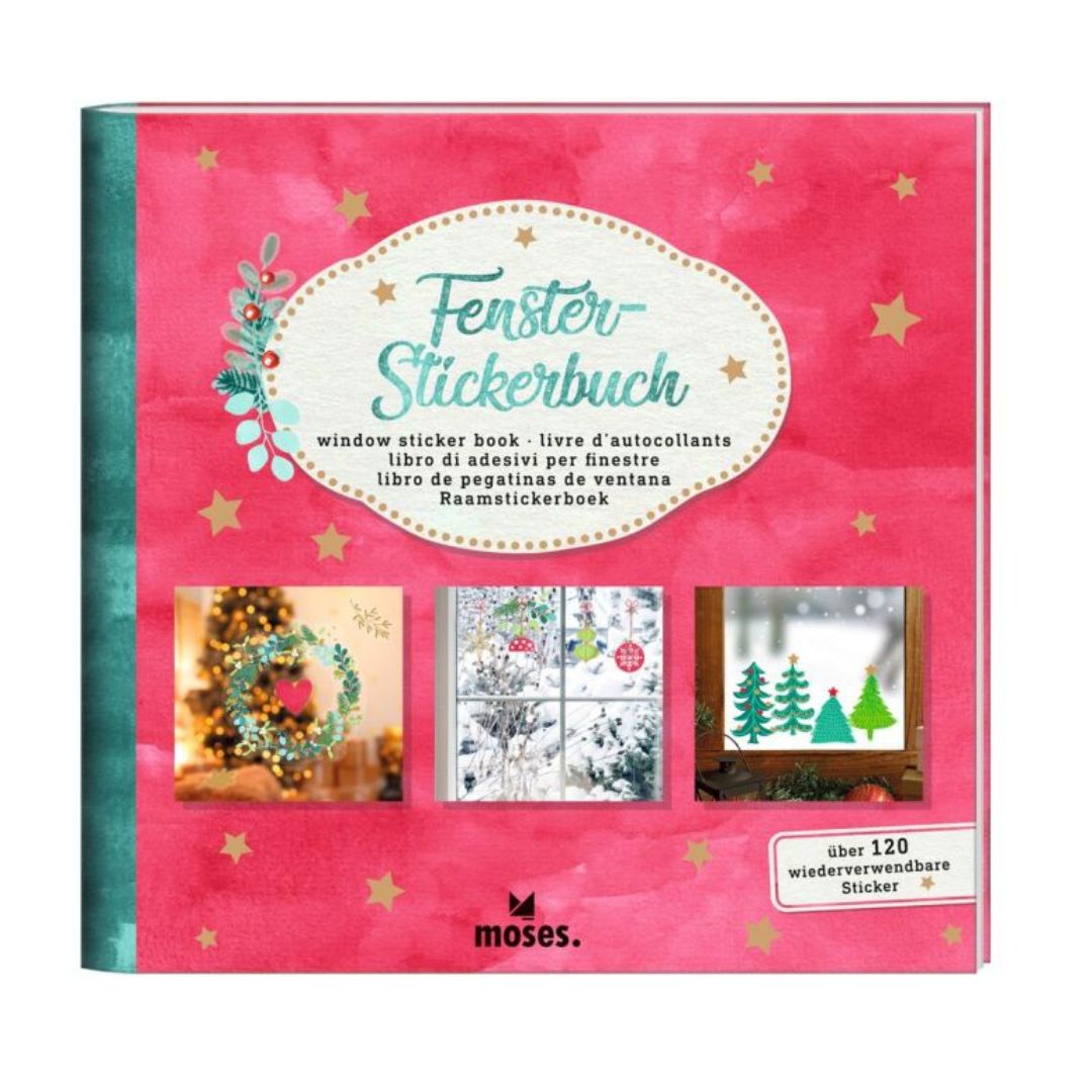 Fenstersticker-Buch Winterwunder