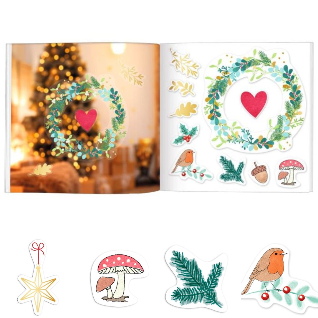 Fenstersticker-Buch Winterwunder