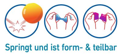 Magische Farbwechsel-Springknete PhänoMINT