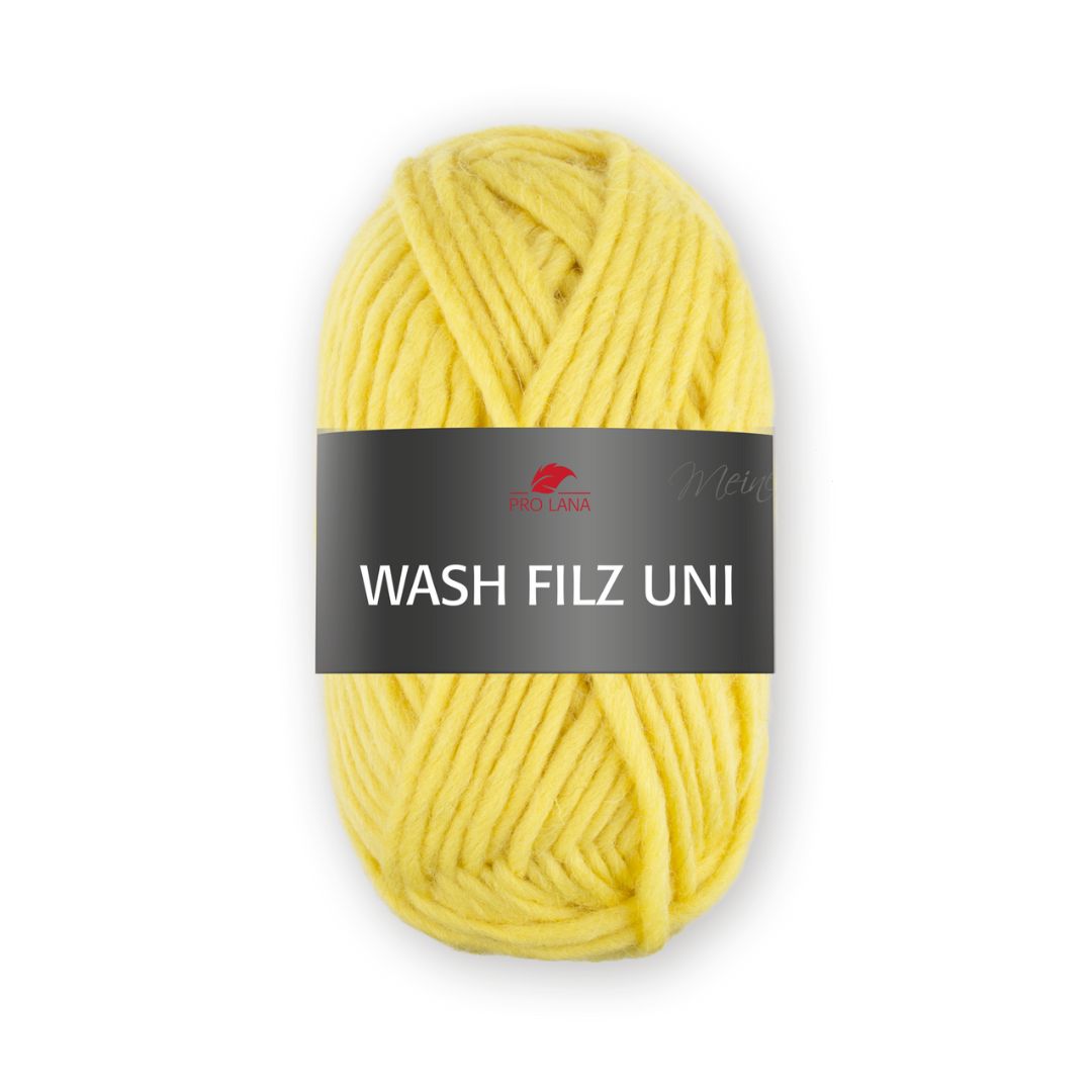 Filzwolle gelb