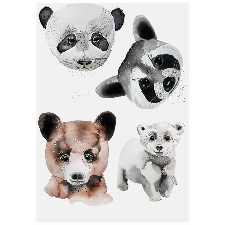 3025001 Bügelbilder Bären nuukk ION.1.03 Sheet_web