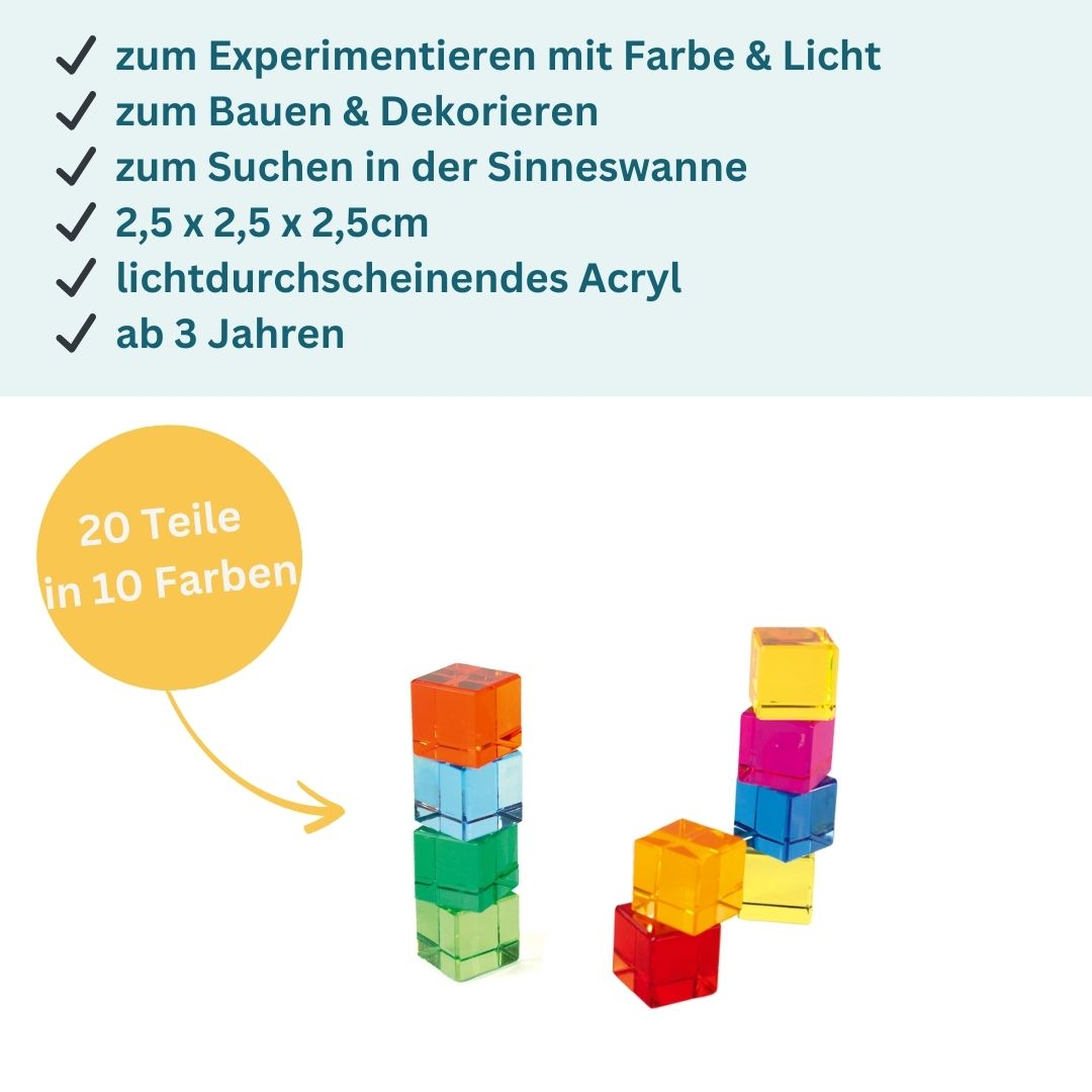Bauspiel Lichtbausteine (20 Stück)