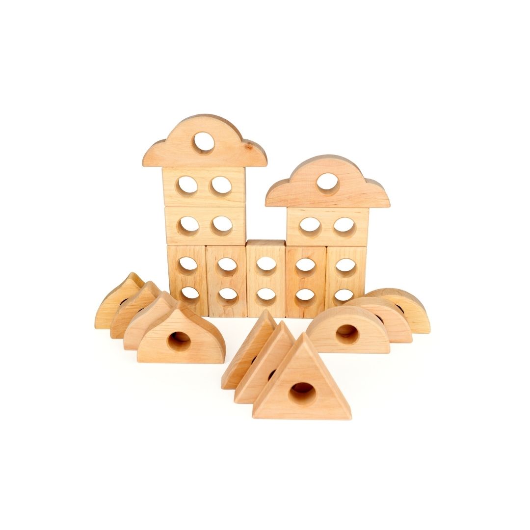 Bauspiel Gucklochklötze (20 Teile)