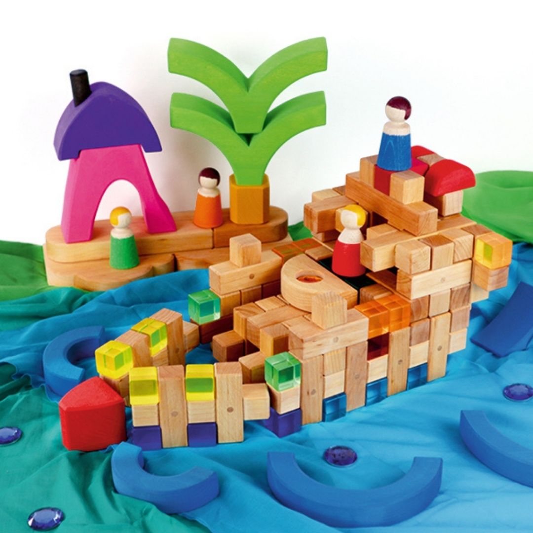 12 große Farbkreistücher