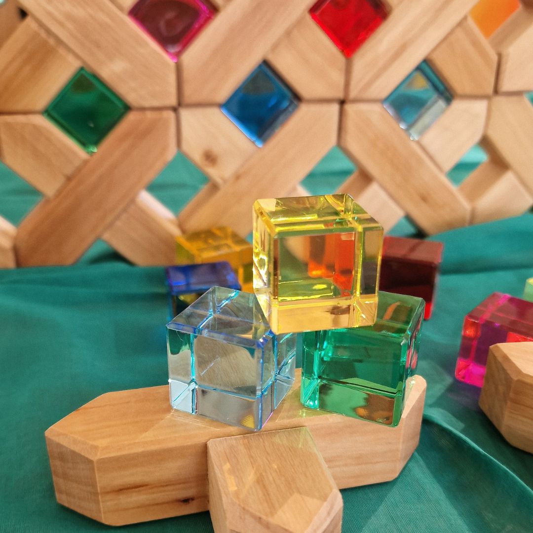 Bauspiel Lichtbausteine (20 Stück)