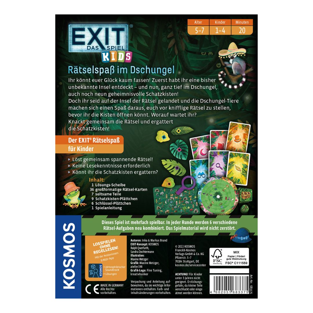 EXIT Kids Rätselspaß im Dschungel
