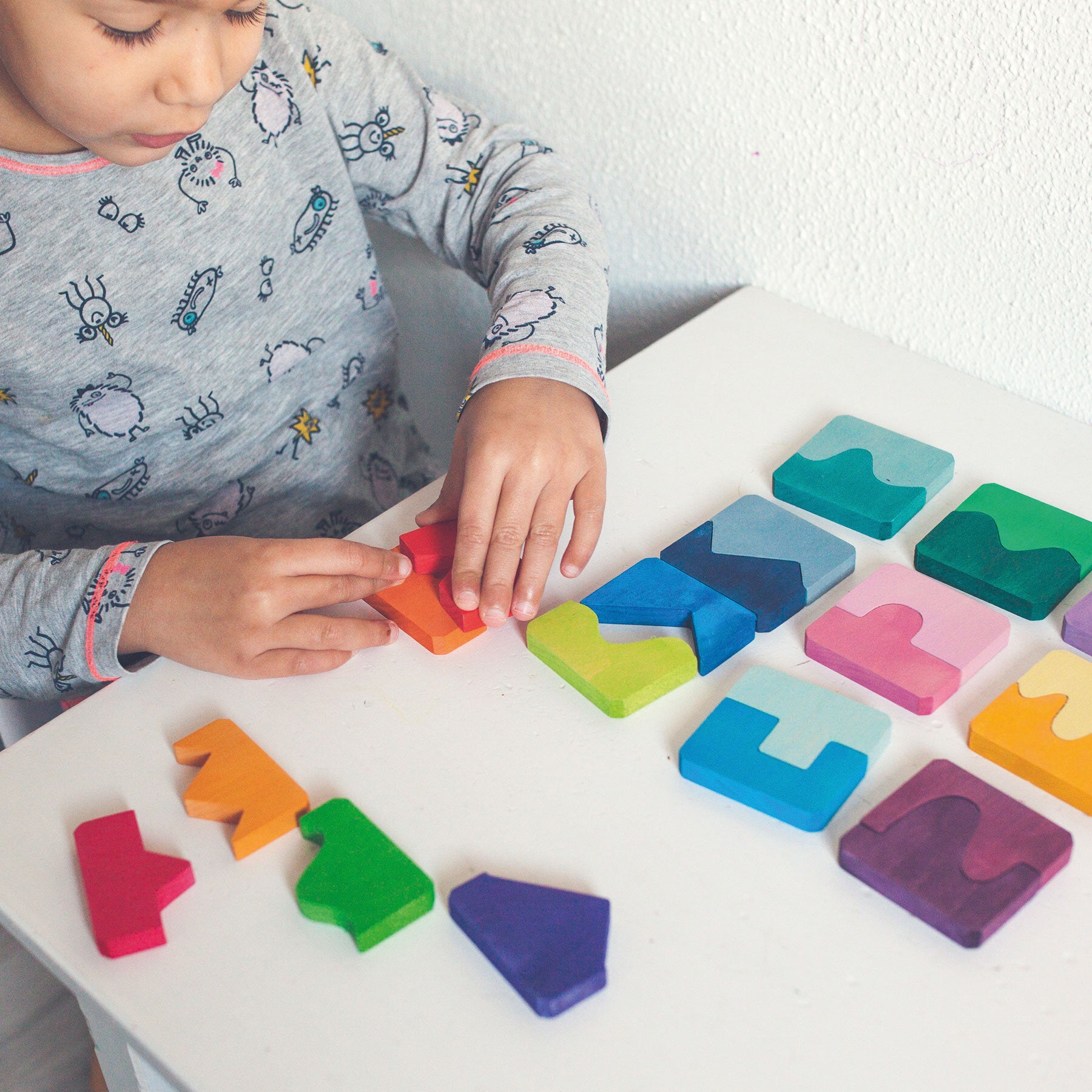 Konkav sucht konvex - holzpuzzle für kinder