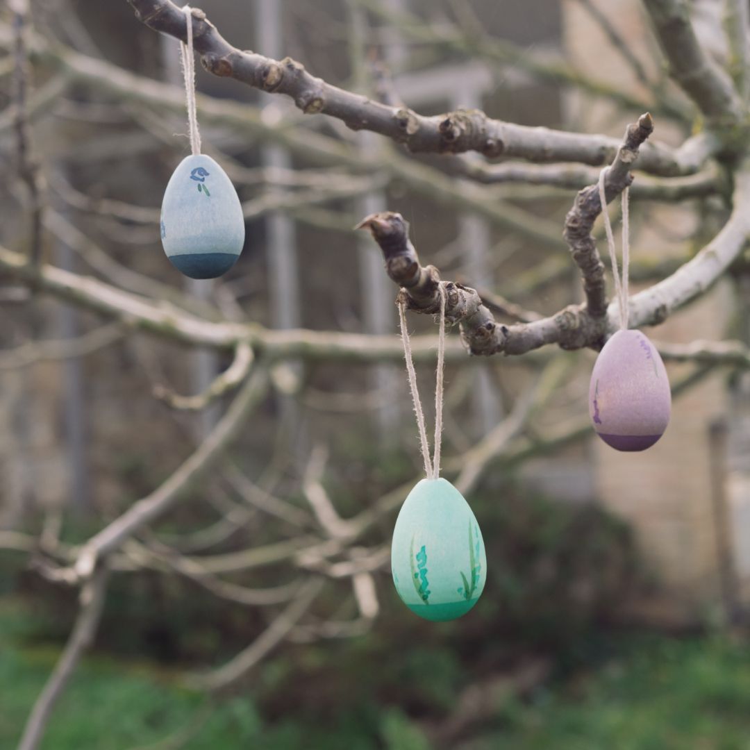 Aurora Eggs (kühle Farben)