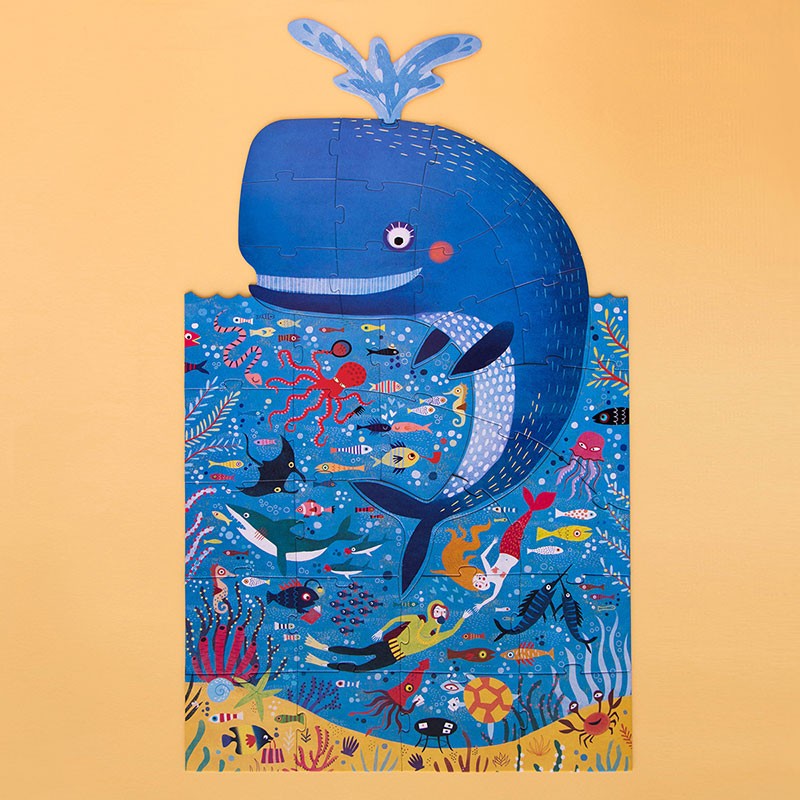 4015005 Londji Puzzle My Big Blue 3-6 Jahre