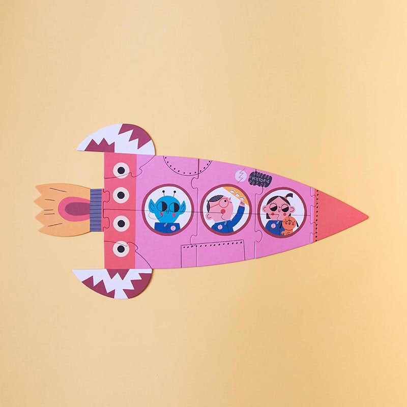 4015008 Londji Puzzle Valentina in Space 3+ Detail 1