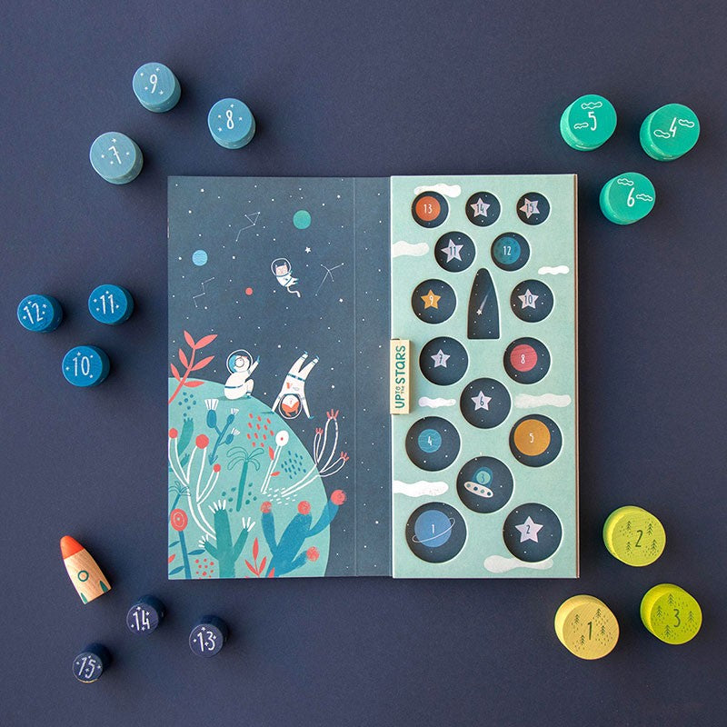 4015013 Londji Holzspiel Up to the stars 3+ ausgepackt