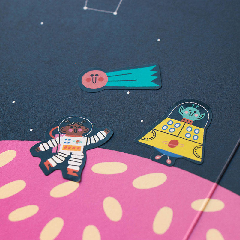 4015016 Londji Aktivität 150 Stickerset Space 3+ Ergebnis 1