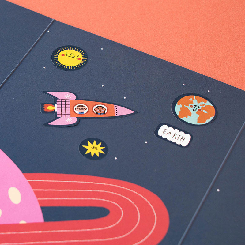 4015016 Londji Aktivität 150 Stickerset Space 3+ Ergebnis 5