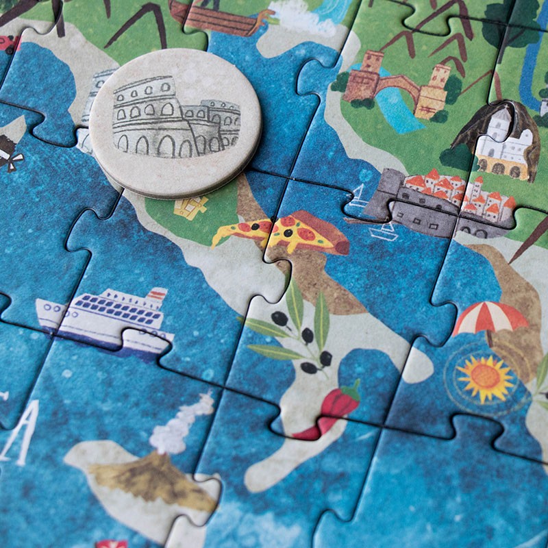 4015024 Londji Puzzle Discover Europe 6+ Details 5