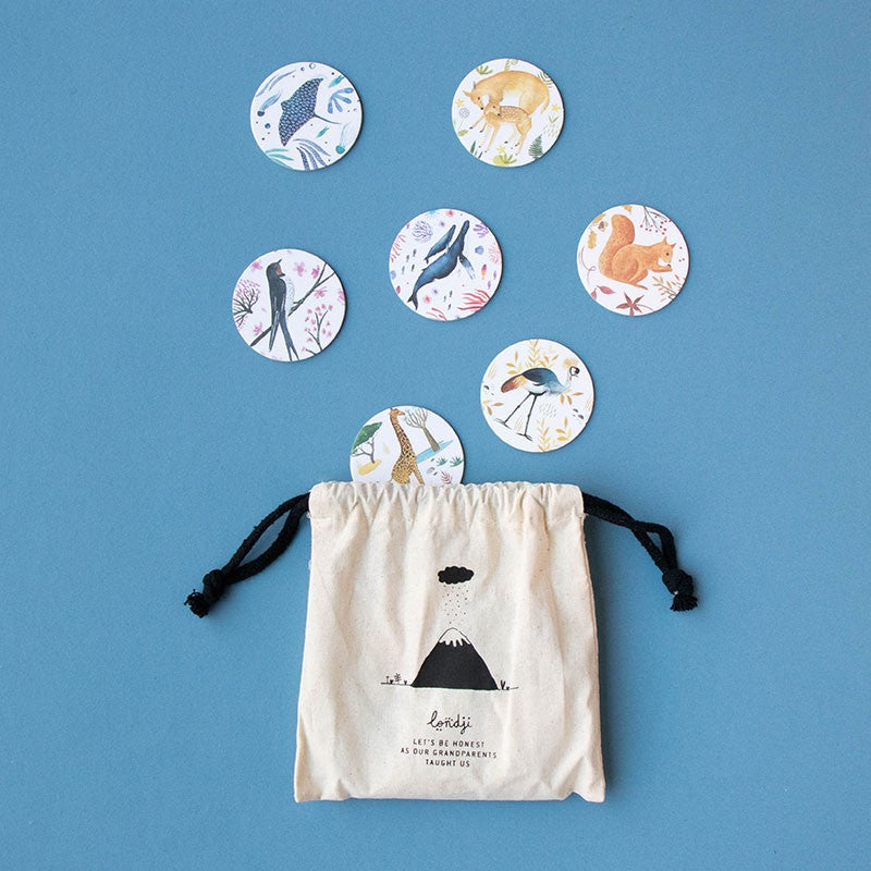 4015026 Londji Spiel Memo Wildlife Wilde Tiere 3+ Inhalt 2