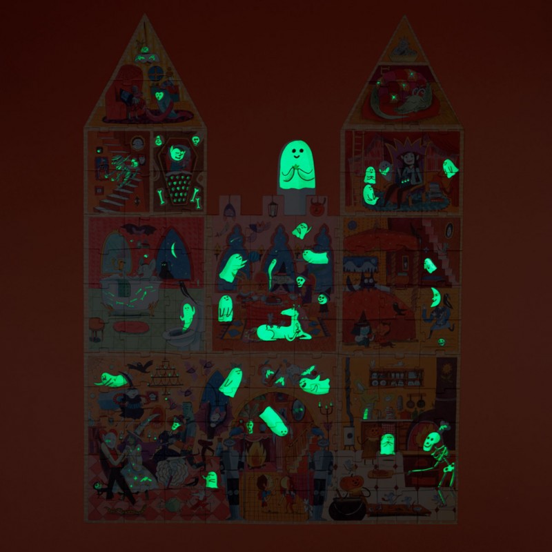 Enchanted Puzzle - 100 Teile (5+, leuchtet)