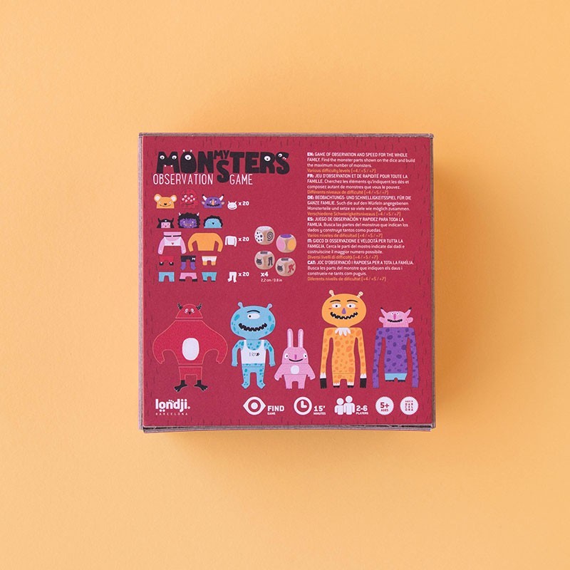 Reaktionsspiel My Monsters (5+)