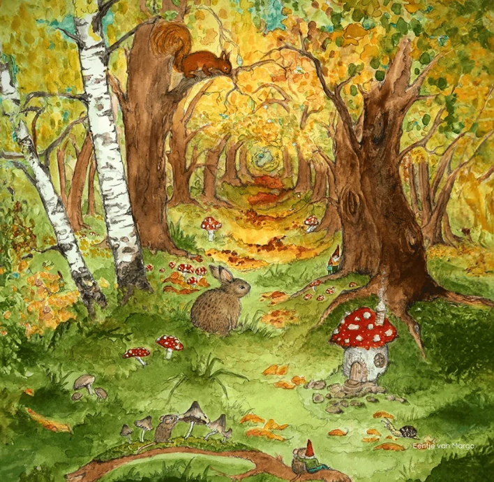 Herbstwald (Eentje van Margo)