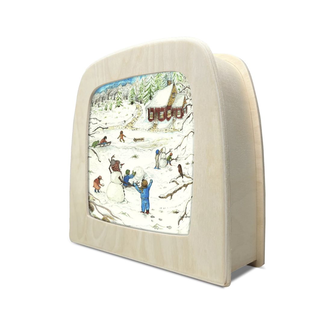 Red Cottage: Winter (Eentje van Margo)