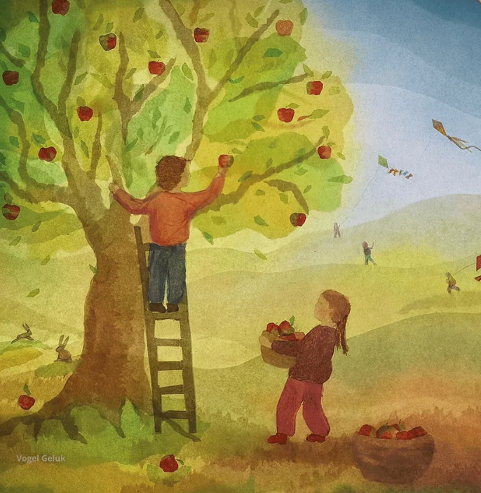 Apple Tree (Vogel Geluk)