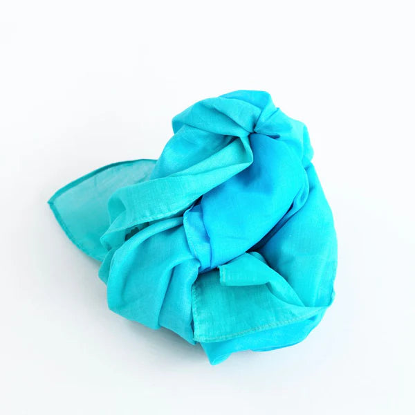 Spieltuch Wasser mit Farbverlauf