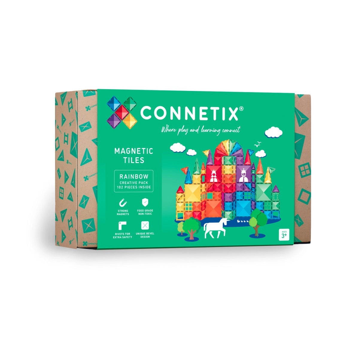 Connetix Magnetbausteine Rainbow Creative Pack 102 Teile
