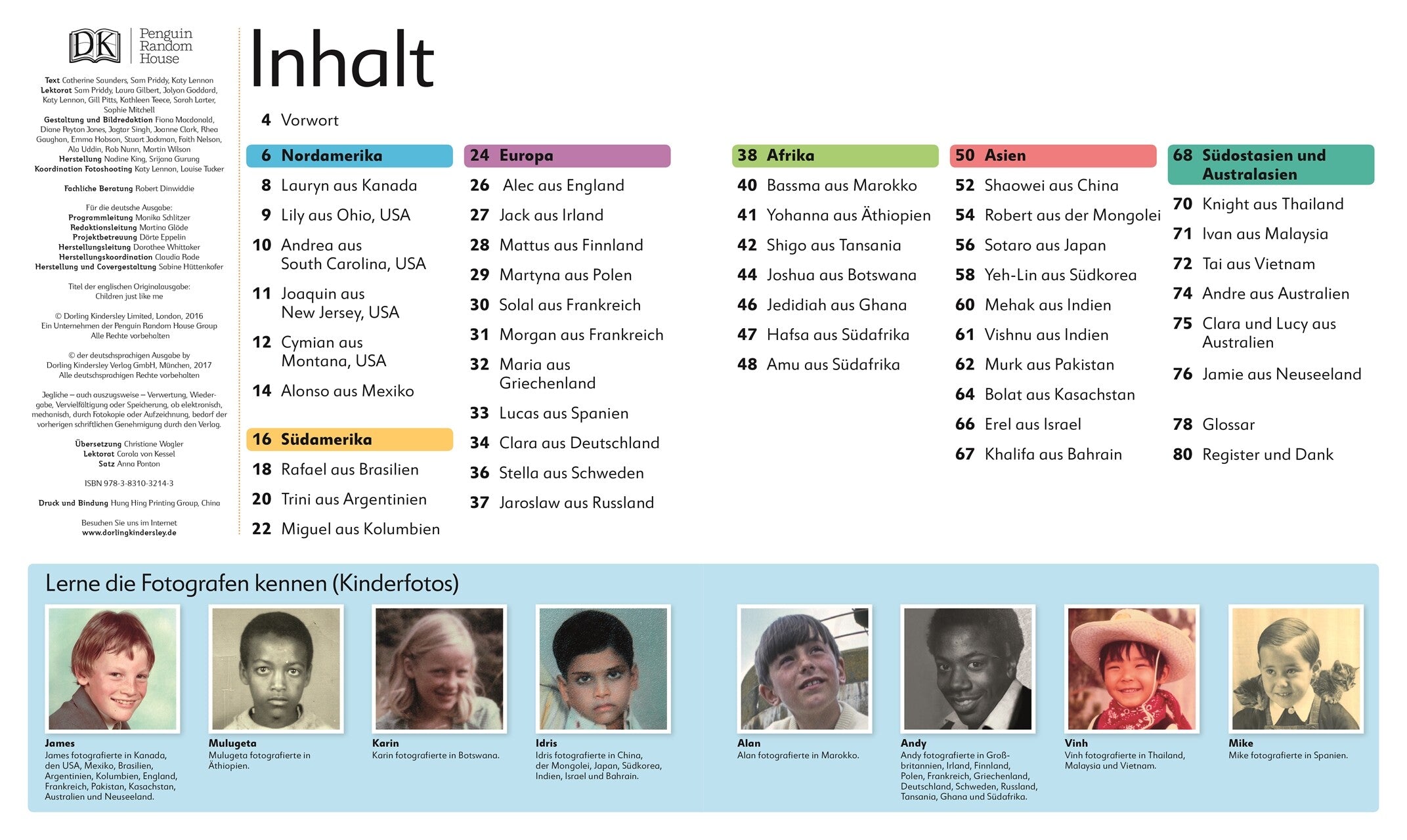 7001005 Inhalt 2 Kinder aus aller Welt DK Verlag