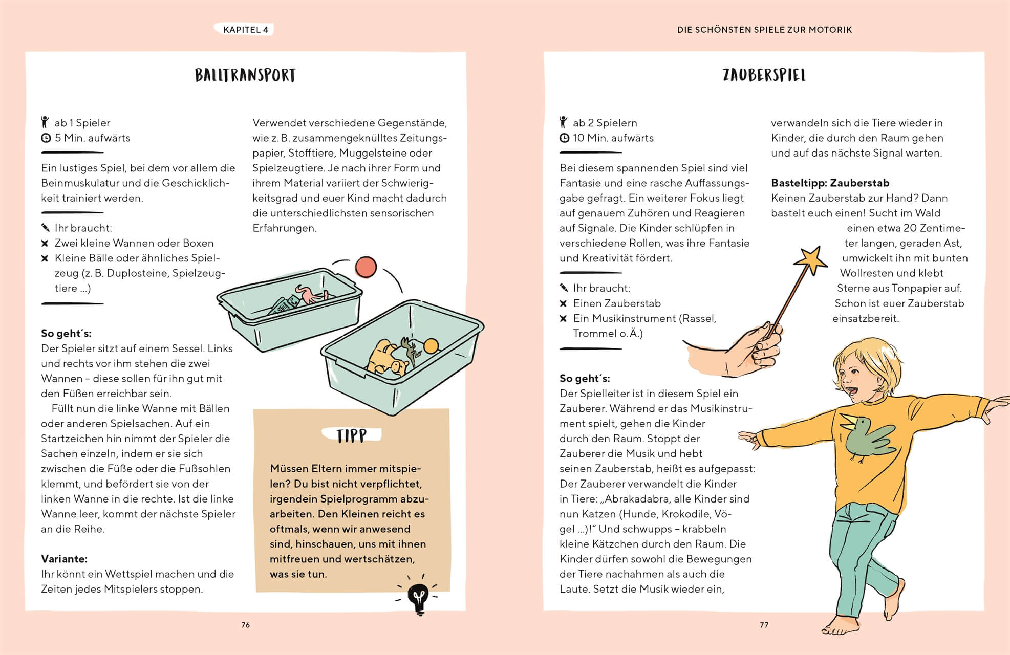 BUNDLE: Buch "Kinder spielerisch fördern" samt Zubehör
