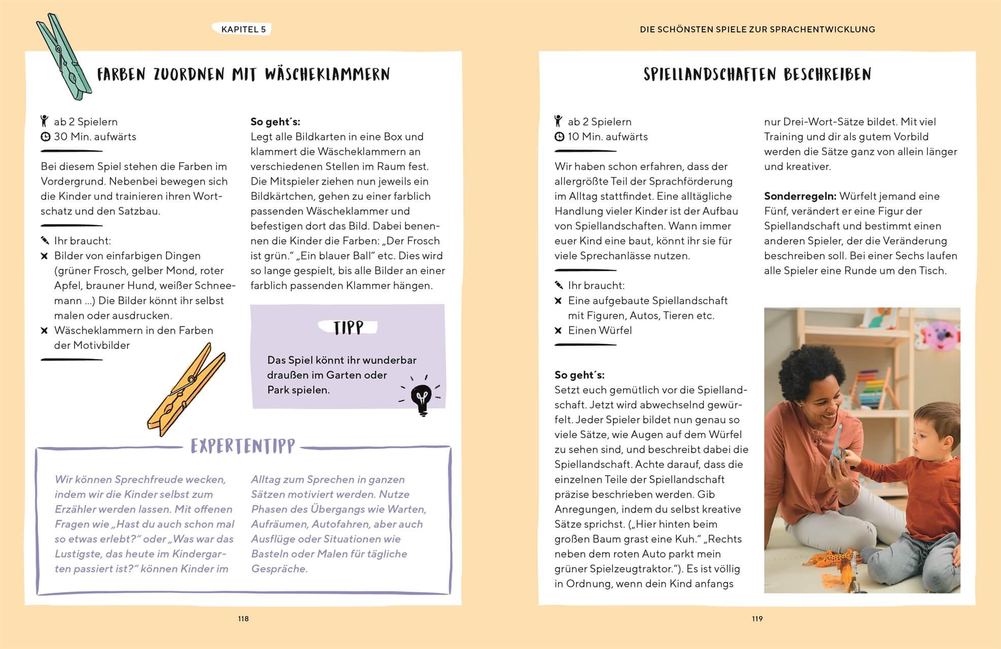 BUNDLE: Buch "Kinder spielerisch fördern" samt Zubehör
