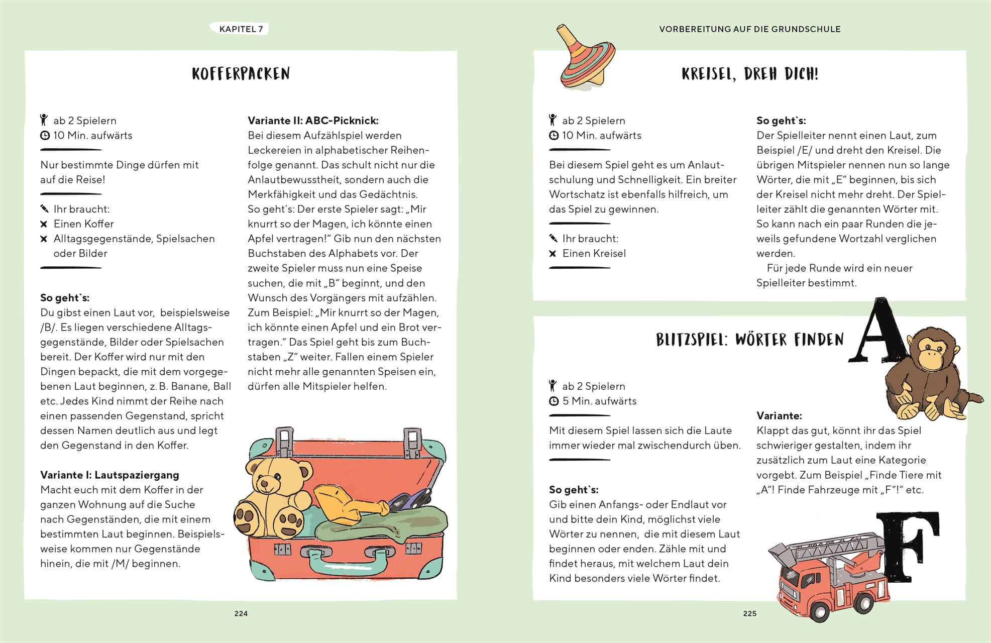 BUNDLE: Buch "Kinder spielerisch fördern" samt Zubehör