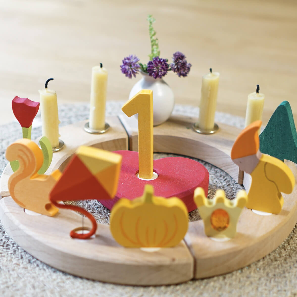 Geburtstagsring Grimms 3006 Herbst Winter Halloween Jahreszeitentisch-5-2