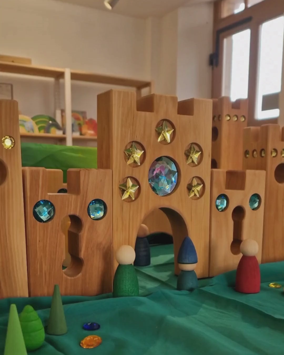 Bauspiel Kleines Märchenschloss (10 Teile)
