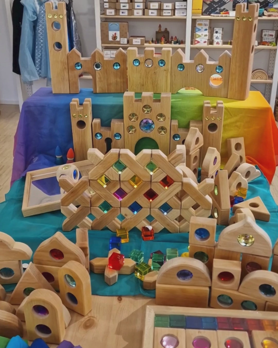 Bauspiel Kleines Märchenschloss (10 Teile)