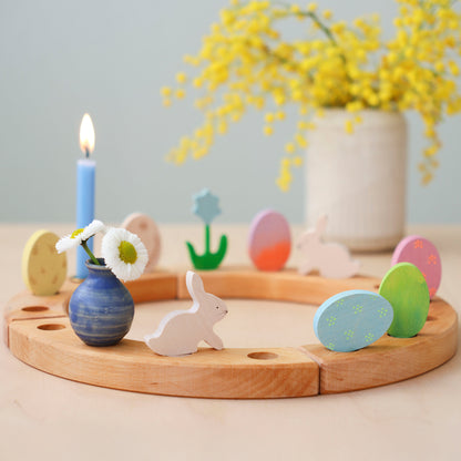 Osterset 2 Eier - Blümchen
