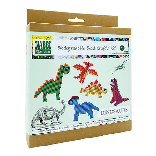 Bügelperlenset Dinosaurier