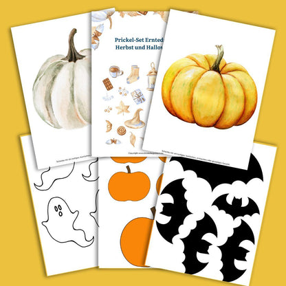 Vorlage PDF Herbst und Halloween