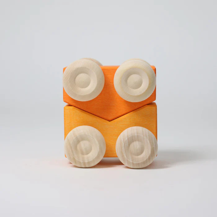 Stapelautos Orange (2 Stück)