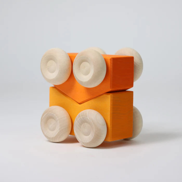 Stapelautos Orange (2 Stück)