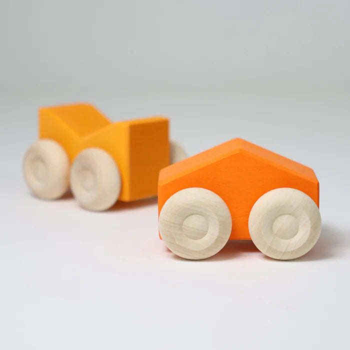 Stapelautos Orange (2 Stück)