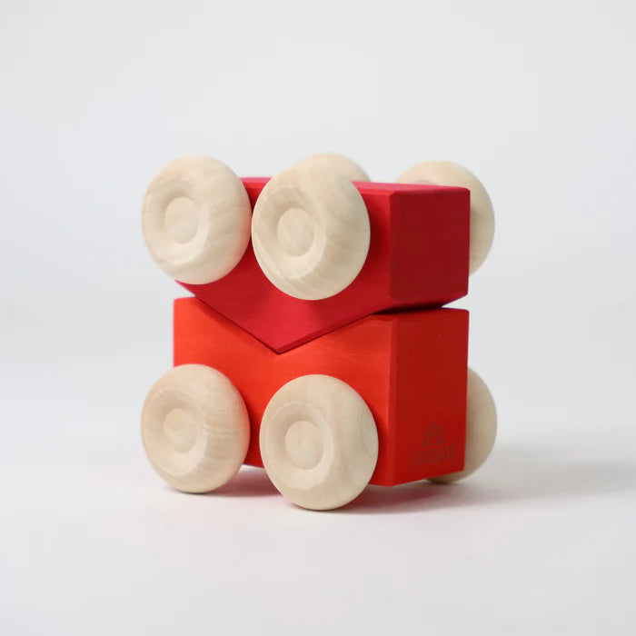 Stapelautos Rot (2 Stück)