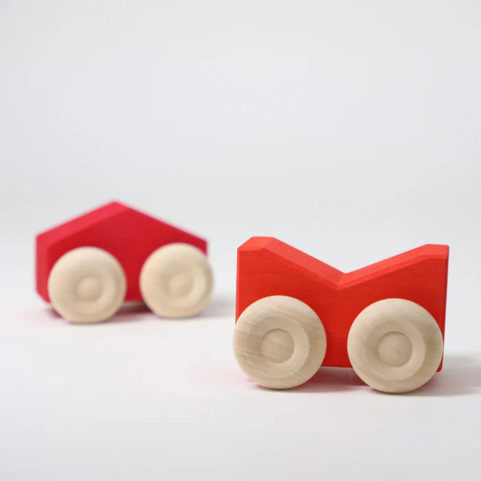 Stapelautos Rot (2 Stück)