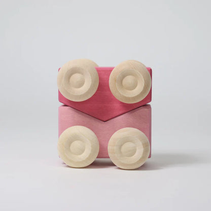 Stapelautos Rosa (2 Stück)