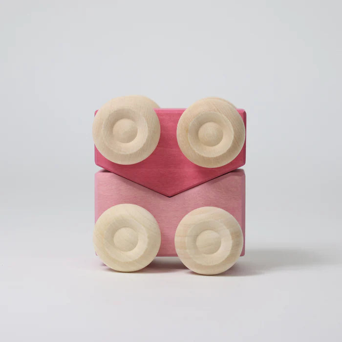Stapelautos Rosa (2 Stück)