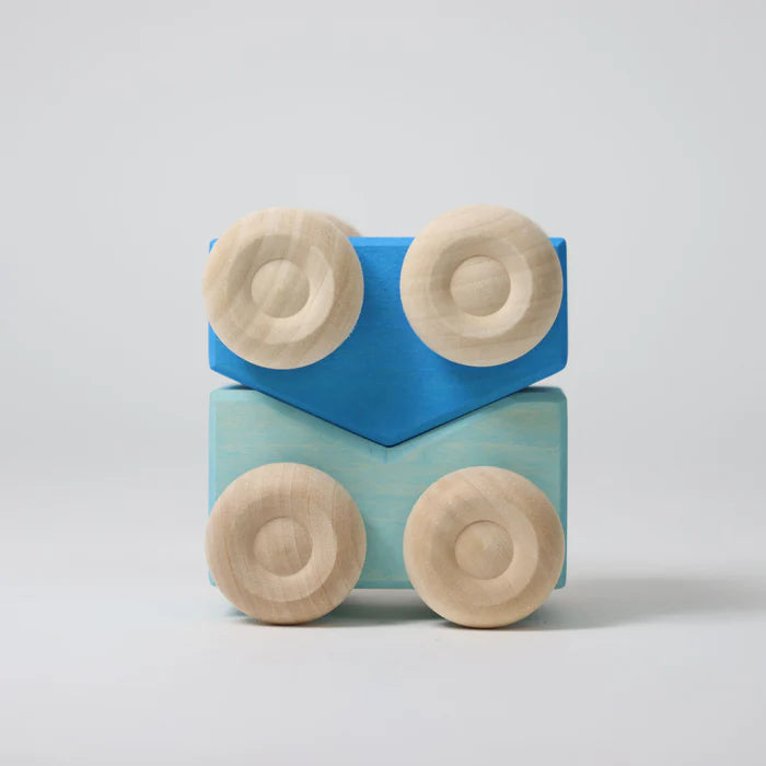 Stapelautos Blau (2 Stück)