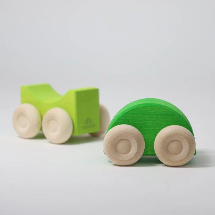 Stapelautos Grün (2 Stück)