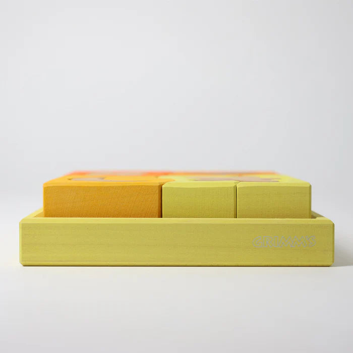 Bauspiel Symbole Gelb