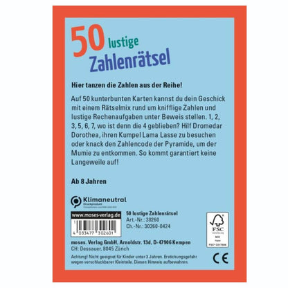 3022032 50 lustige Zahlenrätsel 030260 moses Cover (4)